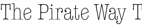 Font : Keyboard-Light-CondensedAlt-SSi-Light-Condensed-Alternate Custom Text : The Pirate Way Test your own text here Click to download or to view this font on a tshirt that can be custom printed in Bali