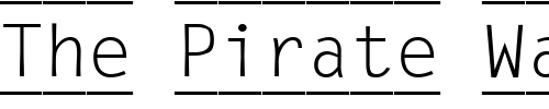 Font : Keyboard-Regular Custom Text : The Pirate Way Test your own text here Click to download or to view this font on a tshirt that can be custom printed in Bali