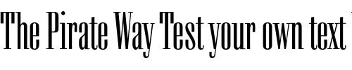 Font : KeyboardBold Custom Text : The Pirate Way Test your own text here Click to download or to view this font on a tshirt that can be custom printed in Bali
