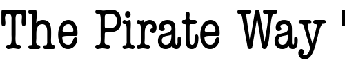 Font : KeyboardCondSSK Custom Text : The Pirate Way Test your own text here Click to download or to view this font on a tshirt that can be custom printed in Bali