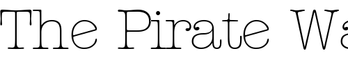 Font : KeyboardLightAlternateSSK-Regular Custom Text : The Pirate Way Test your own text here Click to download or to view this font on a tshirt that can be custom printed in Bali
