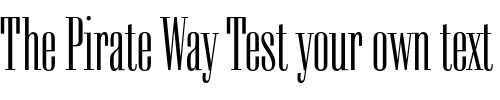 Font : KeyboardMedium Custom Text : The Pirate Way Test your own text here Click to download or to view this font on a tshirt that can be custom printed in Bali