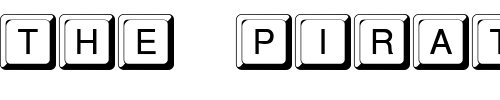 Font : KeypressDB-Normal Custom Text : The Pirate Way Test your own text here Click to download or to view this font on a tshirt that can be custom printed in Bali