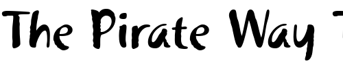 Font : KhakiOne Custom Text : The Pirate Way Test your own text here Click to download or to view this font on a tshirt that can be custom printed in Bali