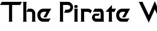 Font : Khan Custom Text : The Pirate Way Test your own text here Click to download or to view this font on a tshirt that can be custom printed in Bali