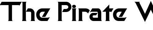Font : Khan-Bold Custom Text : The Pirate Way Test your own text here Click to download or to view this font on a tshirt that can be custom printed in Bali