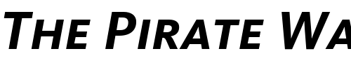 Font : Kievit-Bold-Italic-SC Custom Text : The Pirate Way Test your own text here Click to download or to view this font on a tshirt that can be custom printed in Bali