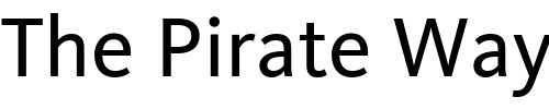 Font : Kievit-Book Custom Text : The Pirate Way Test your own text here Click to download or to view this font on a tshirt that can be custom printed in Bali