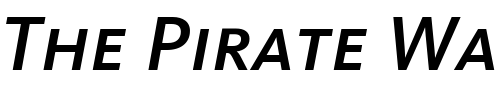Font : Kievit-Medium-Italic-SC Custom Text : The Pirate Way Test your own text here Click to download or to view this font on a tshirt that can be custom printed in Bali