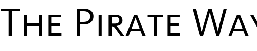 Font : Kievit-Regular-SC Custom Text : The Pirate Way Test your own text here Click to download or to view this font on a tshirt that can be custom printed in Bali