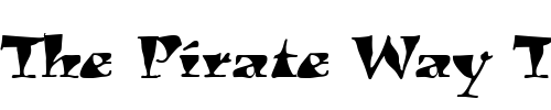 Font : KigaliRoman Custom Text : The Pirate Way Test your own text here Click to download or to view this font on a tshirt that can be custom printed in Bali