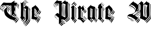 Font : KilligrewStacatto Custom Text : The Pirate Way Test your own text here Click to download or to view this font on a tshirt that can be custom printed in Bali