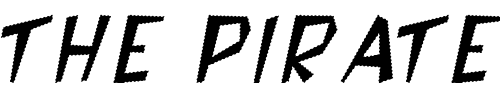 Font : King-Caps Custom Text : The Pirate Way Test your own text here Click to download or to view this font on a tshirt that can be custom printed in Bali