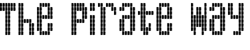 Font : KingBus Custom Text : The Pirate Way Test your own text here Click to download or to view this font on a tshirt that can be custom printed in Bali