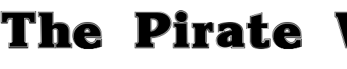 Font : Krone-Contour Custom Text : The Pirate Way Test your own text here Click to download or to view this font on a tshirt that can be custom printed in Bali