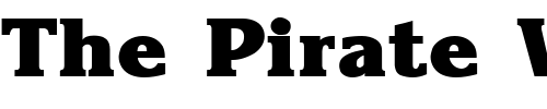 Font : Krone-ExtraBold Custom Text : The Pirate Way Test your own text here Click to download or to view this font on a tshirt that can be custom printed in Bali