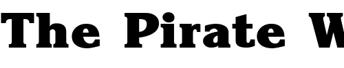 Font : KroneExtrabold-Regular Custom Text : The Pirate Way Test your own text here Click to download or to view this font on a tshirt that can be custom printed in Bali