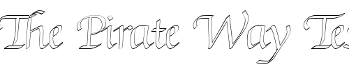 Font : Kursive-Becker Custom Text : The Pirate Way Test your own text here Click to download or to view this font on a tshirt that can be custom printed in Bali