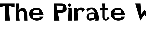 Font : KwiKwitSSK-Bold Custom Text : The Pirate Way Test your own text here Click to download or to view this font on a tshirt that can be custom printed in Bali