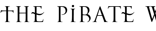 Font : L-Elf-Noir-du-Mal-Normal Custom Text : The Pirate Way Test your own text here Click to download or to view this font on a tshirt that can be custom printed in Bali