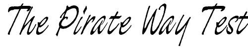 Font : L850-Script-Regular Custom Text : The Pirate Way Test your own text here Click to download or to view this font on a tshirt that can be custom printed in Bali