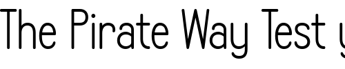 Font : LA-Headlights-BTN Custom Text : The Pirate Way Test your own text here Click to download or to view this font on a tshirt that can be custom printed in Bali