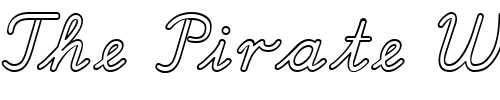 Font : LA-Outline-DB Custom Text : The Pirate Way Test your own text here Click to download or to view this font on a tshirt that can be custom printed in Bali