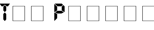 Font : LCD-Display-Caps-SSi Custom Text : The Pirate Way Test your own text here Click to download or to view this font on a tshirt that can be custom printed in Bali