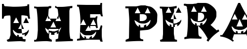 Font : LCR-Pumpkin-Face Custom Text : The Pirate Way Test your own text here Click to download or to view this font on a tshirt that can be custom printed in Bali