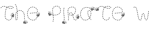 Font : LD-Bee Custom Text : The Pirate Way Test your own text here Click to download or to view this font on a tshirt that can be custom printed in Bali