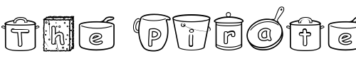 Font : LD-Cooking Custom Text : The Pirate Way Test your own text here Click to download or to view this font on a tshirt that can be custom printed in Bali