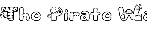 Font : LD-Costumes Custom Text : The Pirate Way Test your own text here Click to download or to view this font on a tshirt that can be custom printed in Bali