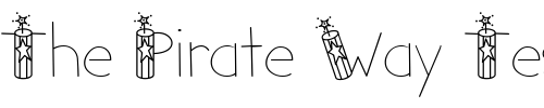 Font : LD-Firecracker Custom Text : The Pirate Way Test your own text here Click to download or to view this font on a tshirt that can be custom printed in Bali
