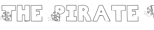 Font : LD-Flurry Custom Text : The Pirate Way Test your own text here Click to download or to view this font on a tshirt that can be custom printed in Bali