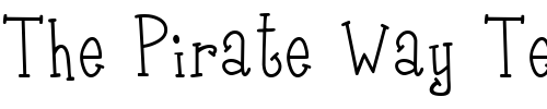 Font : LD-Going-Nuts Custom Text : The Pirate Way Test your own text here Click to download or to view this font on a tshirt that can be custom printed in Bali