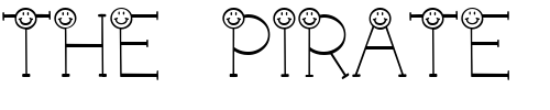 Font : LD-Grin Custom Text : The Pirate Way Test your own text here Click to download or to view this font on a tshirt that can be custom printed in Bali