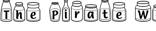 Font : LD-Jars Custom Text : The Pirate Way Test your own text here Click to download or to view this font on a tshirt that can be custom printed in Bali