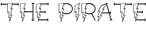 Font : LD-Lightning Custom Text : The Pirate Way Test your own text here Click to download or to view this font on a tshirt that can be custom printed in Bali