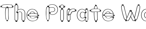 Font : LD-Links Custom Text : The Pirate Way Test your own text here Click to download or to view this font on a tshirt that can be custom printed in Bali