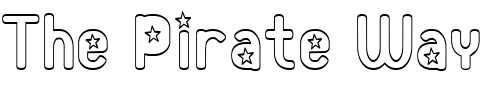 Font : LD-Lone-Star Custom Text : The Pirate Way Test your own text here Click to download or to view this font on a tshirt that can be custom printed in Bali