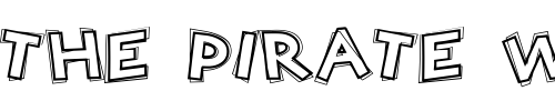 Font : LD-Quake Custom Text : The Pirate Way Test your own text here Click to download or to view this font on a tshirt that can be custom printed in Bali