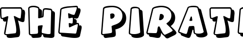 Font : LD-Shadow Custom Text : The Pirate Way Test your own text here Click to download or to view this font on a tshirt that can be custom printed in Bali