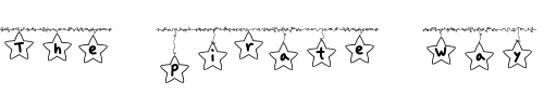Font : LD-Starwires Custom Text : The Pirate Way Test your own text here Click to download or to view this font on a tshirt that can be custom printed in Bali