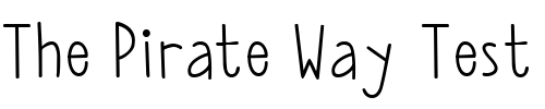 Font : LD-String-Bean Custom Text : The Pirate Way Test your own text here Click to download or to view this font on a tshirt that can be custom printed in Bali
