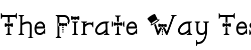 Font : LD-Top-Hat Custom Text : The Pirate Way Test your own text here Click to download or to view this font on a tshirt that can be custom printed in Bali