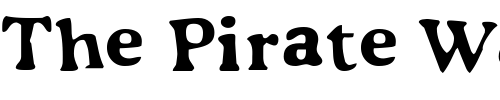 Font : LD-Typeset Custom Text : The Pirate Way Test your own text here Click to download or to view this font on a tshirt that can be custom printed in Bali