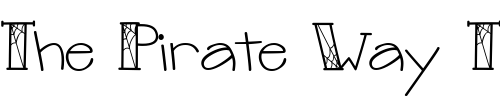 Font : LD-Web Custom Text : The Pirate Way Test your own text here Click to download or to view this font on a tshirt that can be custom printed in Bali