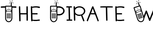 Font : LD-Wireless Custom Text : The Pirate Way Test your own text here Click to download or to view this font on a tshirt that can be custom printed in Bali