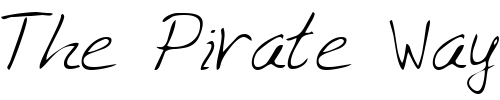 Font : LEHN222 Custom Text : The Pirate Way Test your own text here Click to download or to view this font on a tshirt that can be custom printed in Bali
