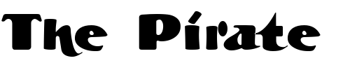 Font : LHF-Becker-Rounded-Block Custom Text : The Pirate Way Test your own text here Click to download or to view this font on a tshirt that can be custom printed in Bali